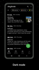 Screenshot Daybook Mod APK
