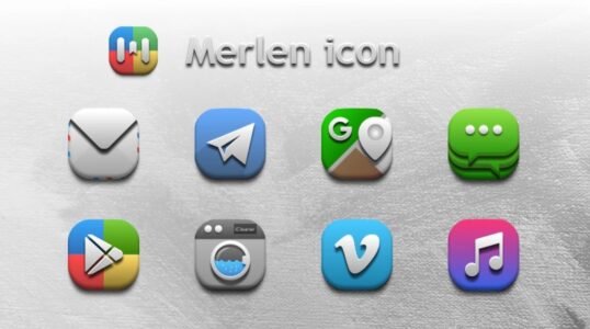 Screenshot Merlen Icon Pack Mod APK