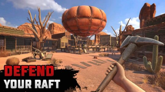 Screenshot Raft Survival: Desert Nomad Mod APK