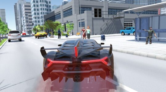 Screenshot Car Simulator SportBull Mod APK