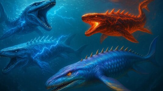 Screenshot Mosasaurus Dino Simulator Mod APK
