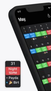 Screenshot Supershift – Shift Calendar Mod APK