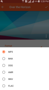Screenshot Audio Converter (MP3 AAC OPUS) Mod APK