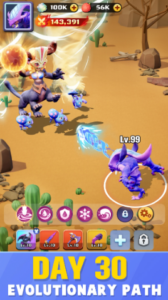 Screenshot Rise of Monsters Mod APK