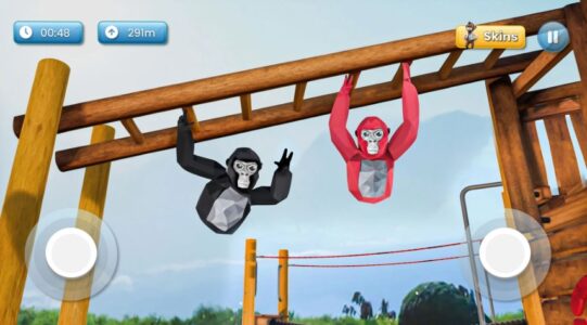 Screenshot Gorilla Hill Climbing Tag Game Mod APK