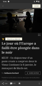Screenshot Le Figaro.fr: Actu en direct Mod APK