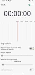Screenshot ASR Voice Recorder Mod APK