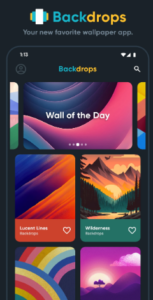 Screenshot Backdrops Wallpapers Mod APK