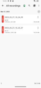 Screenshot ASR Voice Recorder Mod APK