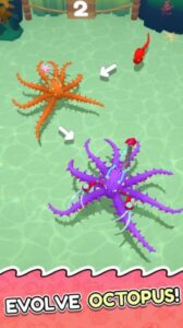 Screenshot Octopus Invasion: Eat & Evolve Mod APK