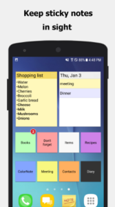Screenshot ColorNote Notepad Notes Mod APK