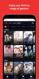 Screenshot Toomics – Read Premium Comics Mod APK