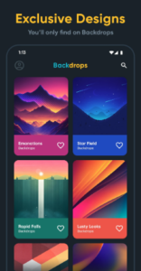Screenshot Backdrops Wallpapers Mod APK