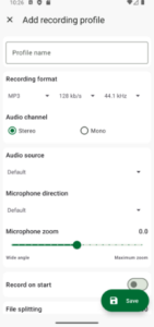 Screenshot ASR Voice Recorder Mod APK