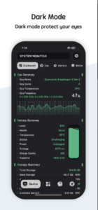 Screenshot System Monitor Cpu Ram Battery Mod APK