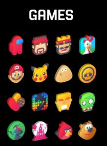 Screenshot Gradient 3D – Icon Pack Mod APK