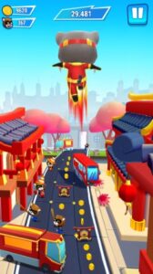 Screenshot Talking Tom Hero Dash Mod APK