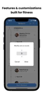 Screenshot Trybe – Workout Programs & Log Mod APK