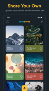 Screenshot Backdrops Wallpapers Mod APK