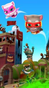 Screenshot Talking Tom Hero Dash Mod APK