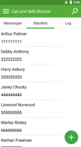 Screenshot Call & SMS Blocker – Blacklist Mod APK