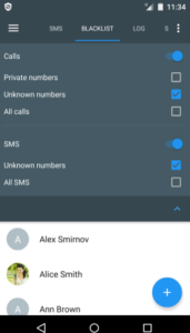 Screenshot Calls Blacklist PRO – Blocker Mod APK