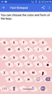 Screenshot 1C Big Keyboard Mod APK