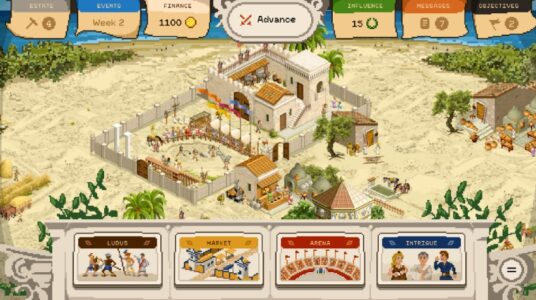 Screenshot Gladiator manager Mod APK