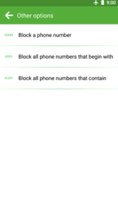 Screenshot Call & SMS Blocker – Blacklist Mod APK