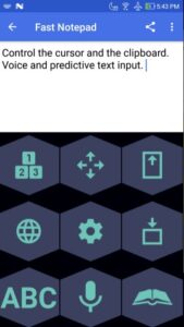 Screenshot 1C Big Keyboard Mod APK
