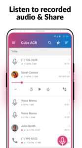 Screenshot Call Recorder – Cube ACR Mod APK