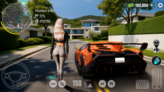 Screenshot Car Driving Traffic Simulator Mod APK