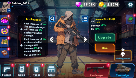 Screenshot Bulletstorm: Zombie Waves Mod APK