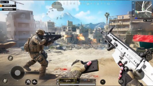 Screenshot Modern Commando Shooting Games Mod APK