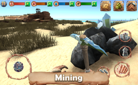 Screenshot Survival: Dinosaur Island Mod APK