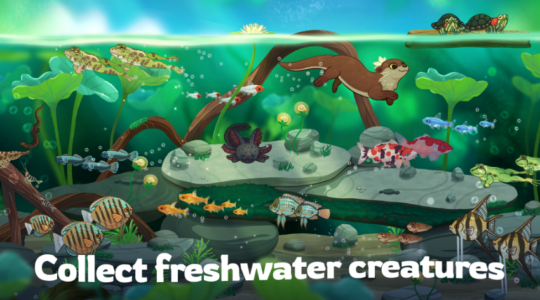 Screenshot Pondlife — Relaxing Fish Game Mod APK