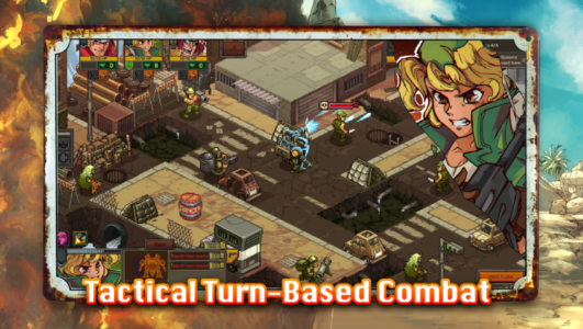 Screenshot Crunchyroll Metal Slug Tactics Mod APK