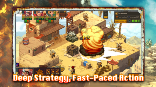 Screenshot Crunchyroll Metal Slug Tactics Mod APK