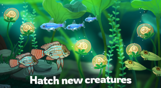 Screenshot Pondlife — Relaxing Fish Game Mod APK