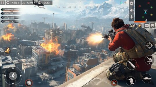 Screenshot Commando War Army Game Offline Mod APK