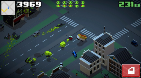 Screenshot Smashy Road: Wanted 2 Mod APK