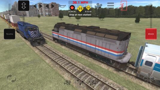 Screenshot Train and rail yard simulator Mod APK