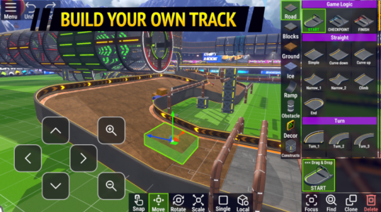 Screenshot TRACKWORLD – Stunt Racing Mod APK