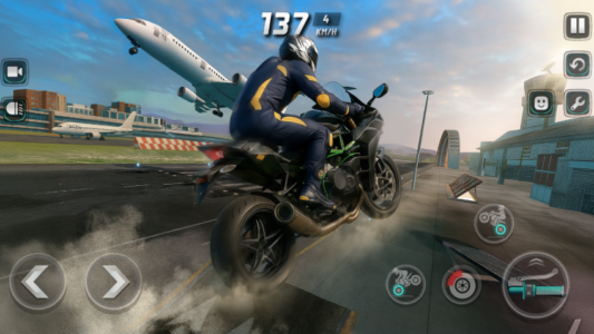 Screenshot Extreme Motorcycle Simulator Mod APK