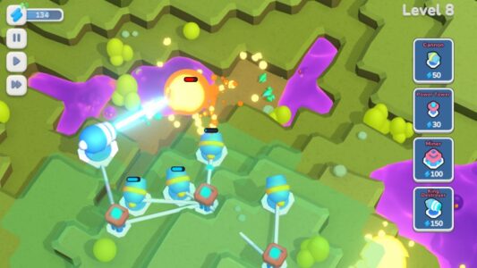 Screenshot Slime Tower Defence Mod APK