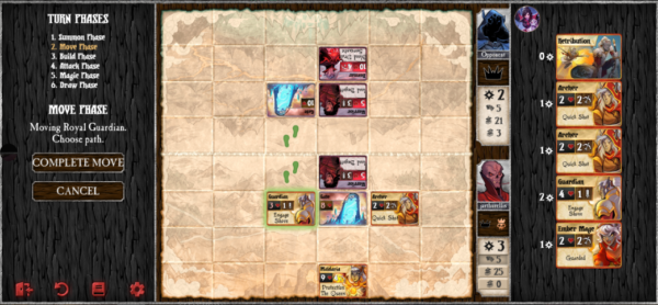 Screenshot Summoner Wars Online Mod APK