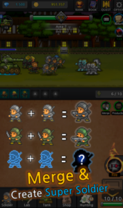 Screenshot Grow Soldier : Merge Mod APK