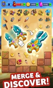 Screenshot Medieval Merge: Magic Dragon Mod APK