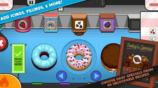 Screenshot Papa's Donuteria To Go! Mod APK