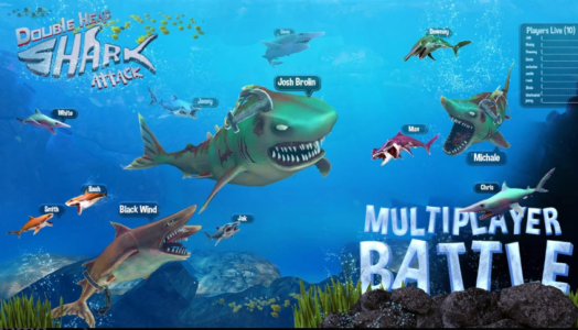Screenshot Double Head Shark Attack PVP Mod APK